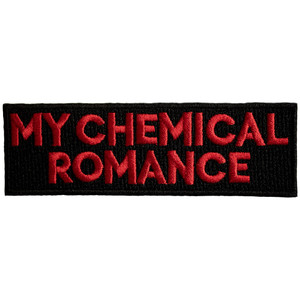 My Chemical Romance Standard Patch: Text Logo My Chemical Romance Standard Patch: Text Logo
