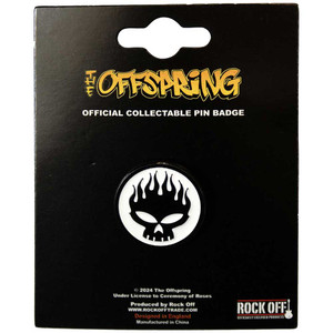 The Offspring Pin Badge: Skull The Offspring Pin Badge: Skull
