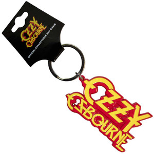 Ozzy Osbourne Keychain: Stacked Logo Ozzy Osbourne Keychain: Stacked Logo