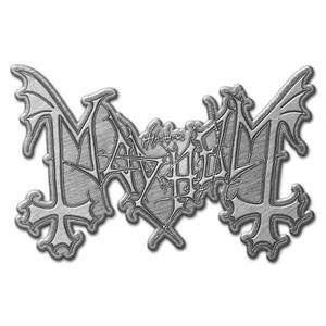 Mayhem Pin Badge: Logo (Die-Cast Relief) Mayhem Pin Badge: Logo (Die-Cast Relief)