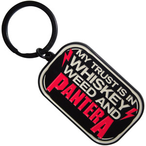 Pantera Keychain: Whiskey Pantera Keychain: Whiskey