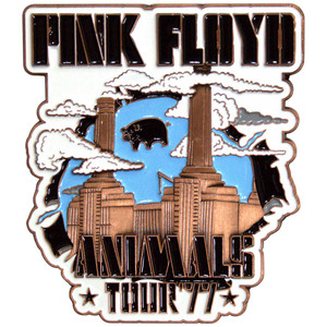 Pink Floyd Fridge Magnet: Animals Tour '77 Pink Floyd Fridge Magnet: Animals Tour '77