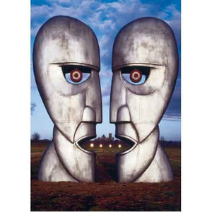 Pink Floyd Postcard: The Division Bell Metal Heads Pink Floyd Postcard: The Division Bell Metal Heads