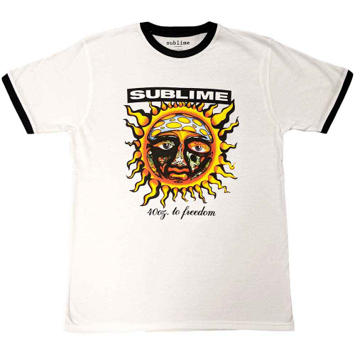 Sublime_40oz. To Freedom Ringer_Uni_WHT_TS	Sublime cover art
