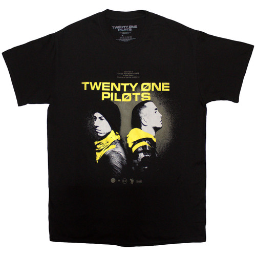 TwentyOnePilots_Back To Back_Uni_GREEN_Dip-Dye TS	Twenty One Pilots cover art