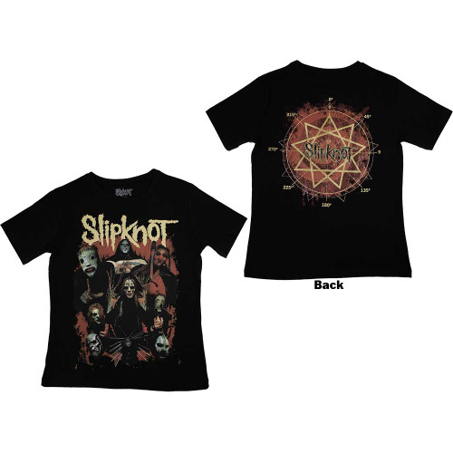 Slipknot_Come Play Dying Back Print_Uni_BL_TS	Slipknot cover art