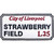 Rock Off Standard Patch: Strawberry Field Liverpool Sign Rock Off Standard Patch: Strawberry Field Liverpool Sign
