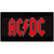 AC/DC Standard Patch: Red Logo