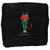 AC/DC Embroidered Wristband: Angus Devil