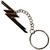 ZZ Top Keychain: Twin Zees Logo