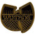 Wu-Tang Clan Pin Badge: Black & Gold Logo