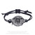 Motley Crue Unisex Wrist Strap: Pentagram Logo (Black)