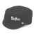 The Beatles Unisex Military Style Hat: Corduroy Drop T Logo (Black) (QUARANTINE:DISCONTINUED)