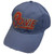 David Bowie Unisex Baseball Cap: Flash Logo (Denim Blue)