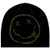 Nirvana Unisex Beanie Hat: Happy Face (Black)