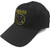 Nirvana Unisex Baseball Cap: Logo & Happy Face (Black)