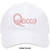 Queen Unisex Baseball Cap: Crown In Q Logo (White)