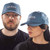 Queen Unisex Baseball Cap: Underline Logo (Denim Blue)
