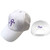 Prince Unisex Baseball Cap: Purple Symbol (White)
