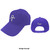 Prince Unisex Baseball Cap: White Symbol (Purple)
