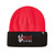Tokyo Time Unisex Beanie Hat: Misfits Gaming (Red & Black)
