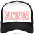 Yungblud Unisex Mesh Back Cap: Red Logo Outline (Black)