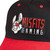 Tokyo Time Unisex Baseball Cap: Misfits Gaming Red Peak (Black & Red)