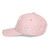 Tokyo Time Kids Baseball Cap: TT Heritage White Logo (Pink)