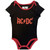 AC/DC Kids Baby Grow: Horns (Black)