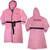 BlackPink Unisex Bathrobe: Logo (Pink) (Back Print)
