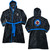 The Who Unisex Bathrobe: Target Logo (Black) (Back Print)