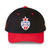 Tokyo Time Unisex Baseball Cap: Euroleague Basketball CSKA Moscow (Black & Red)