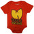 Wu-Tang Clan Kids Baby Grow: Wu-Tang (Red)
