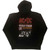 AC/DC Unisex Eco Pullover Hoodie: Wembley '79 (Black)