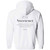 Ariana Grande Unisex Pullover Hoodie: Sweetener (White) (Back Print)