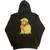 Bob Marley Unisex Pullover Hoodie: Wailers One Love Portrait (Black) (Back Print & Embellished) Bob Marley Unisex Pullover Hoodie: Wailers One Love Portrait (Black) (Back Print & Embellished)