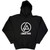 Linkin Park Unisex Pullover Hoodie: Concentric (Black)