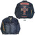 Guns N' Roses Unisex Denim Jacket: Appetite For Destruction (Denim Blue) (Back & Sleeve Print)