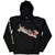 Judas Priest Unisex Zipped Hoodie: Firepower (Black) (Back Print)