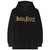Judas Priest Unisex Pullover Hoodie: Sin After Sin Logo & Album Cover (Black) (Back Print)