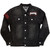 Pantera Unisex Denim Jacket: Vulgar Display of Power (Black) (Back & Sleeve Print)