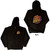 Nick Mason's Saucerful of Secrets Unisex Zipped Hoodie: Logo (Black) (Back Print & Ex-Tour) Nick Mason's Saucerful of Secrets Unisex Zipped Hoodie: Logo (Black) (Back Print & Ex-Tour)