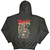 Slipknot Unisex Pullover Hoodie: Burn Me Away (Charcoal Grey) (Back Print)