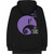 The Nightmare Before Christmas Unisex Pullover Hoodie: Moonlight (Black) (Back Print)