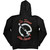 Queens Of The Stone Age Unisex Pullover Hoodie: Snake Logo (Black) (Back Print) Queens Of The Stone Age Unisex Pullover Hoodie: Snake Logo (Black) (Back Print)