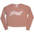 ATEEZ Ladies Sweatshirt: Fellowship Map The Treasure Crop (Pink) (Back Print & Ex-Tour) (Small) ATEEZ Ladies Sweatshirt: Fellowship Map The Treasure Crop (Pink) (Back Print & Ex-Tour) (Small)