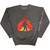 Alice In Chains Unisex Sweatshirt: Sasquatch Sunset (Charcoal Grey) (Sleeve Print)