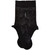 Cypress Hill Unisex Ankle Socks: Leaf Pattern (Black)