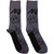 Anthrax Unisex Ankle Socks: Faces Pattern Mono (Charcoal Grey) (UK Size 7 - 11) Anthrax Unisex Ankle Socks: Faces Pattern Mono (Charcoal Grey) (UK Size 7 - 11)