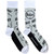The Beatles Unisex Ankle Socks: All You Need Is Love & Drum (Grey) (UK Size 7 - 11)